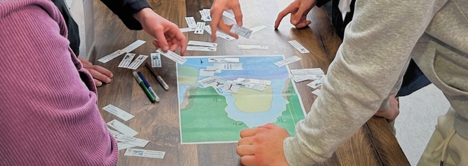 A game to help you understand the Avoid, Reduce, Compensate approach